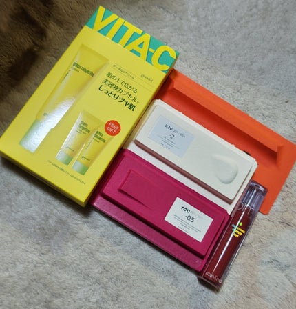 グーダルVクリーム(goodal GREEN TANGERINE V CREAM SET)/goodal/フェイスクリームを使ったクチコミ(2枚目)