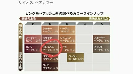 ヘアカラー クリーム 3-N プレミアムベージュ/サイオス/ヘアカラーの画像
