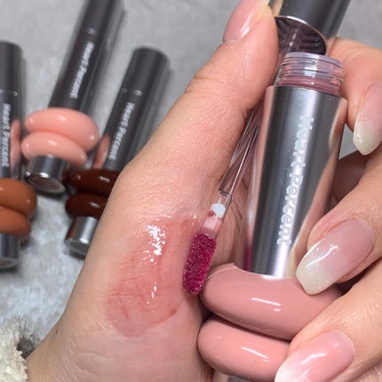 ドットオンムードワンウェイグロイティント/Heart Percent/リップティントを使ったクチコミ(7枚目)