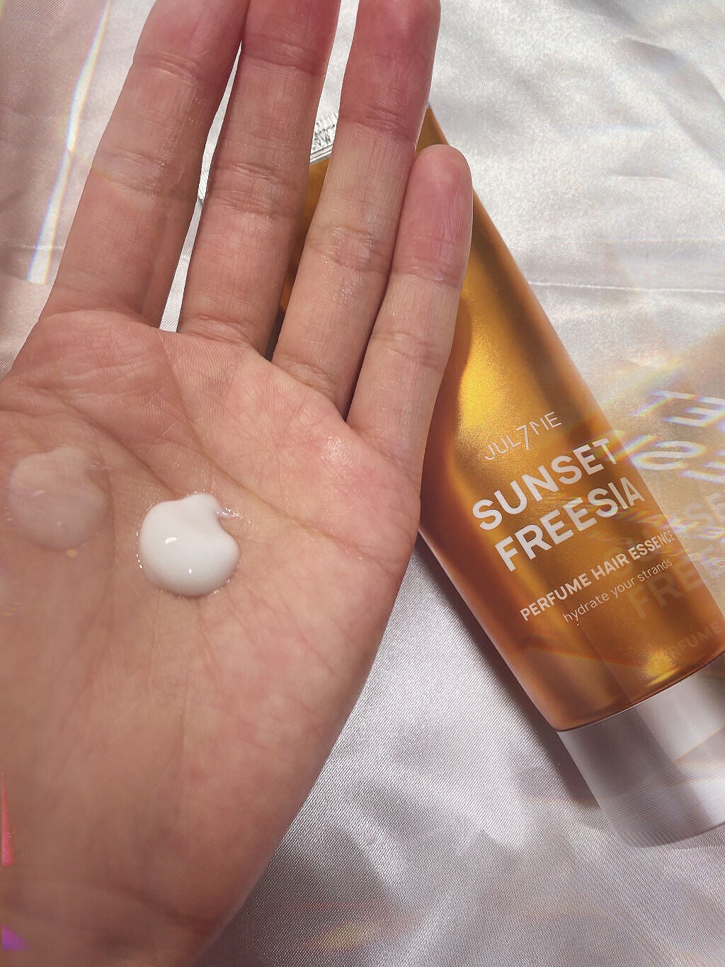 パフュームヘアエッセンス/JUL7ME/ヘアトリートメントを使ったクチコミ(6枚目)