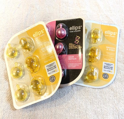 ヘアーオイル【トリートメント】/ellips/ヘアオイルを使ったクチコミ(2枚目)