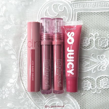 ジューシーラスティングティント/rom&nd/リップティントを使ったクチコミ(1枚目)