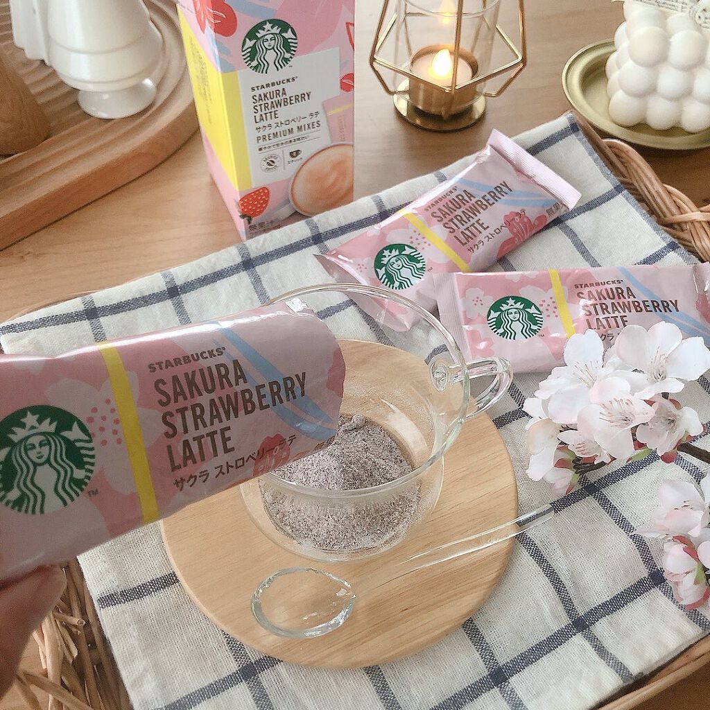 maru☻︎ on LIPS 「〖スターバックス®〗様の春季限定製品で春気分🌸春の風物詩である..」(5枚目)