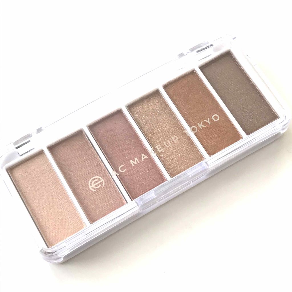 AC カラーアイパレット 02 ピンクブラウン/AC MAKEUP/アイシャドウパレットを使ったクチコミ（1枚目）