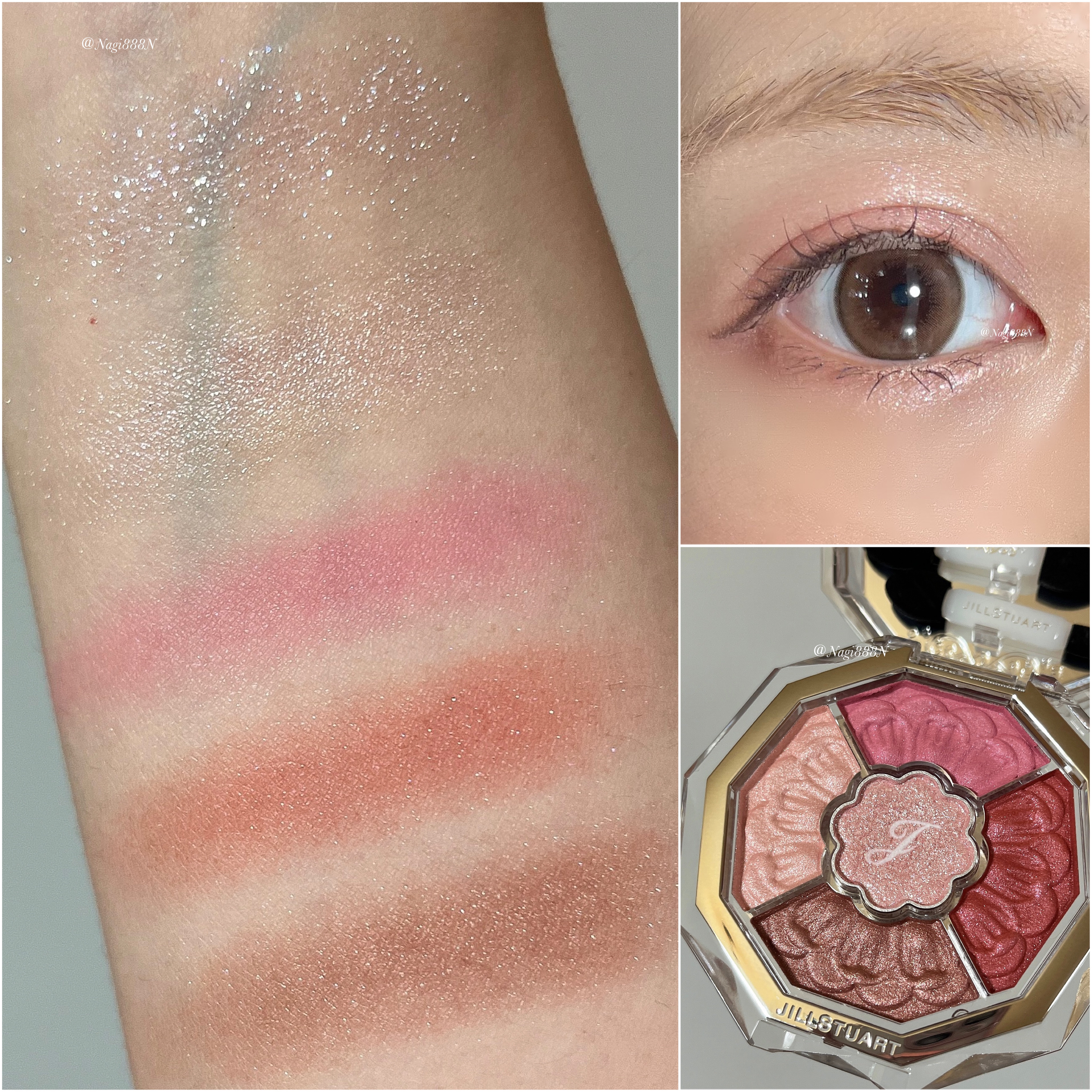ジルスチュアート ブルームクチュール アイズ　ジュエルドブーケ/JILL STUART/アイシャドウパレットを使ったクチコミ（3枚目）