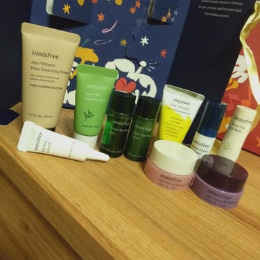 10ベスト トレジャーキット 2019 Holiday Limited Edition/innisfree/スキンケアキットを使ったクチコミ（2枚目）