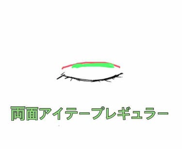 アイテープ（絆創膏タイプ、レギュラー、７０枚）/DAISO/二重まぶた用アイテムを使ったクチコミ（3枚目）