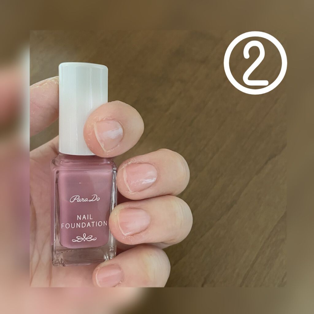 発色UPベースコート/デュカート/ネイルトップコートを使ったクチコミ（3枚目）