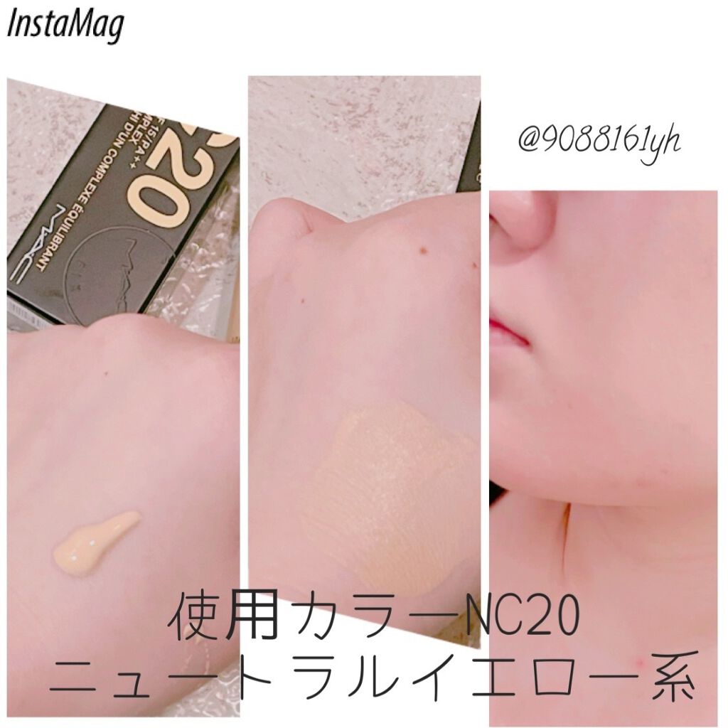 スタジオフィックス フルイッド SPF 15/M・A・C/リキッドファンデーションを使ったクチコミ(1枚目)