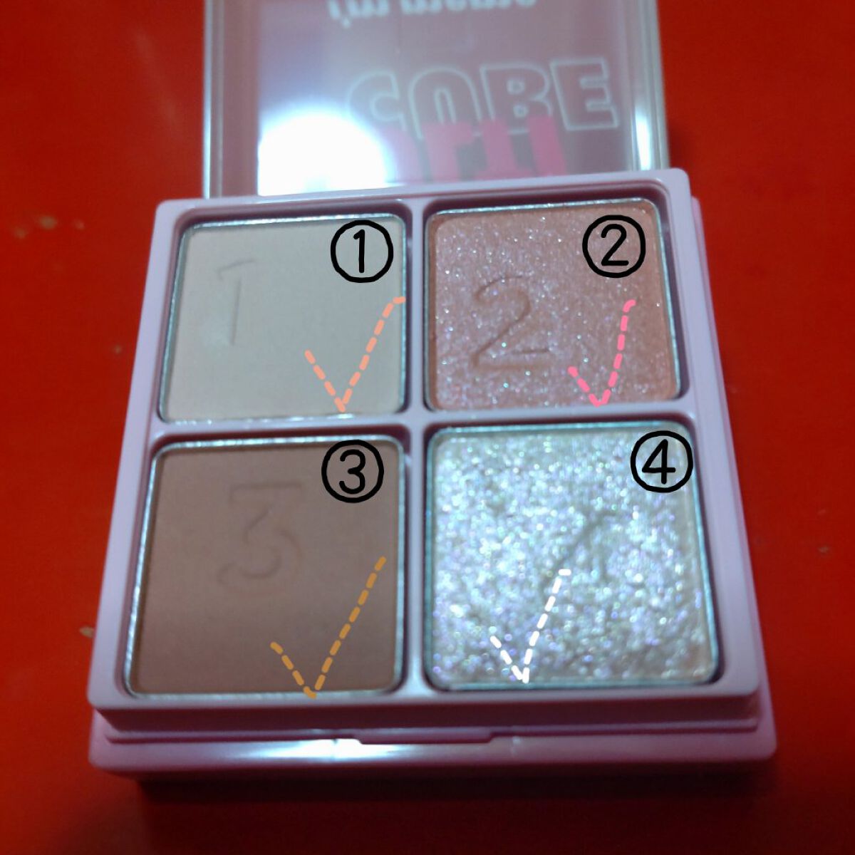 マルチキューブ/i’m meme/マルチパレットを使ったクチコミ（2枚目）