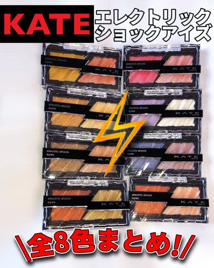 エレクトリックショックアイズ /KATE/アイシャドウパレットを使ったクチコミ(1枚目)