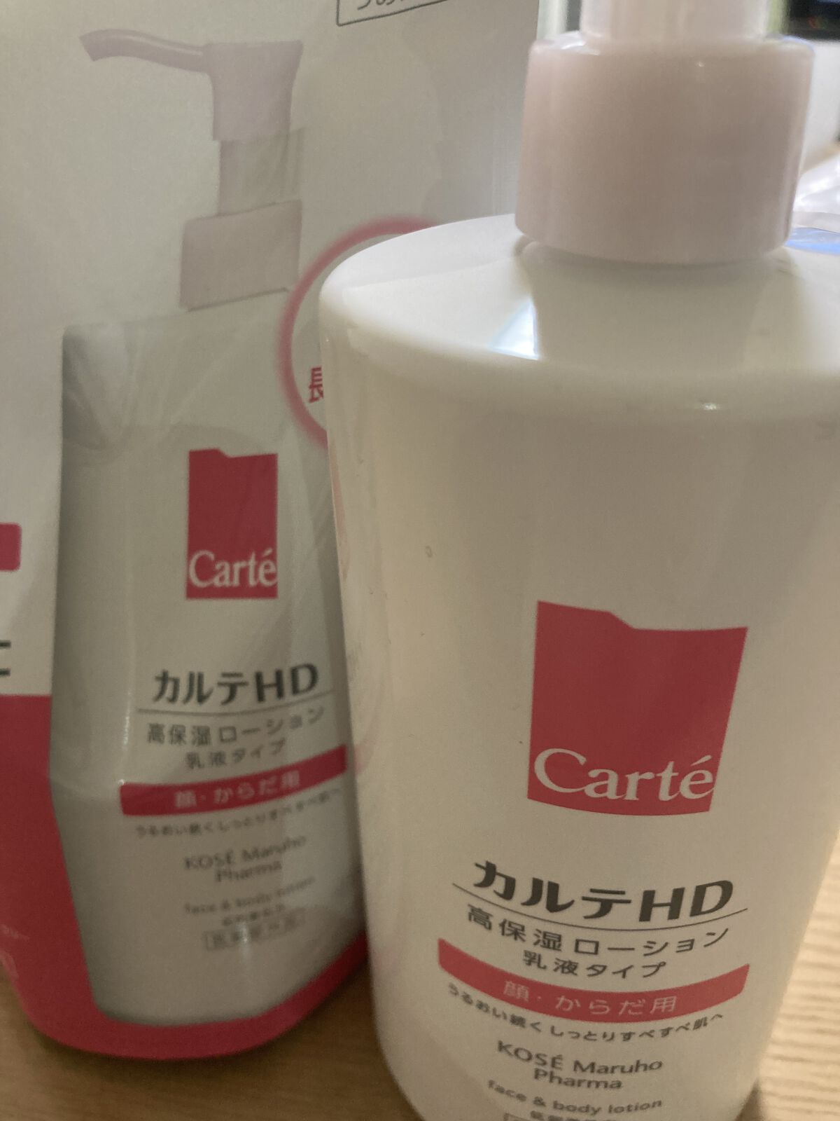  モイスチュア フェイス＆ボディローション つめかえ用（370ｍL）/カルテHD/ボディローションを使ったクチコミ（1枚目）