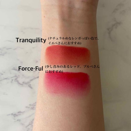 スマッジセミマットリップスティック/NAMING./口紅を使ったクチコミ(3枚目)