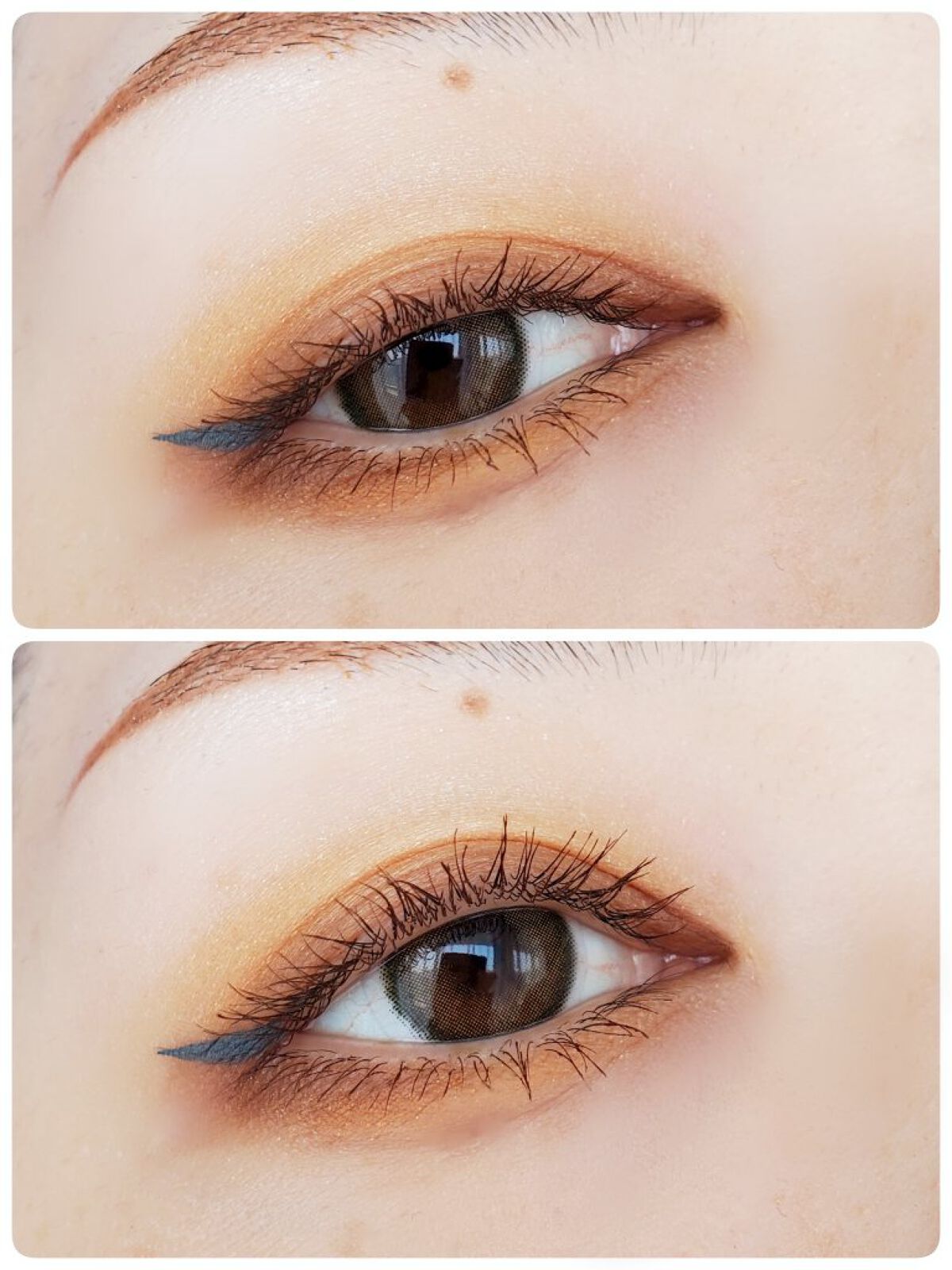 グラデーション アイシャドウ/ちふれ/アイシャドウパレットを使ったクチコミ（2枚目）