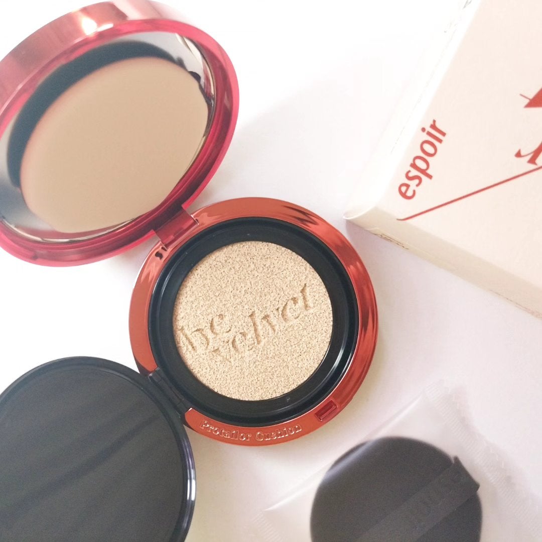 プロテーラービーベルベットカバークッション/espoir/クッションファンデーションを使ったクチコミ(3枚目)