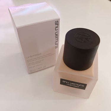 アンリミテッド ラスティング フルイド/shu uemura/リキッドファンデーションを使ったクチコミ（1枚目）