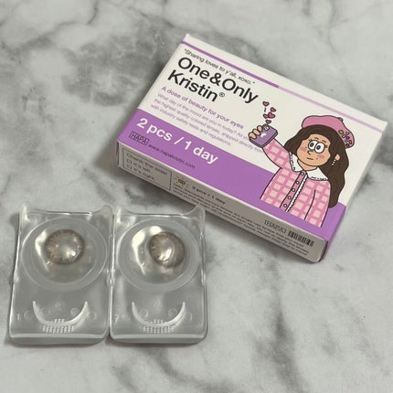 One & Only Kristin/Hapa kristin/カラーコンタクトレンズを使ったクチコミ(5枚目)