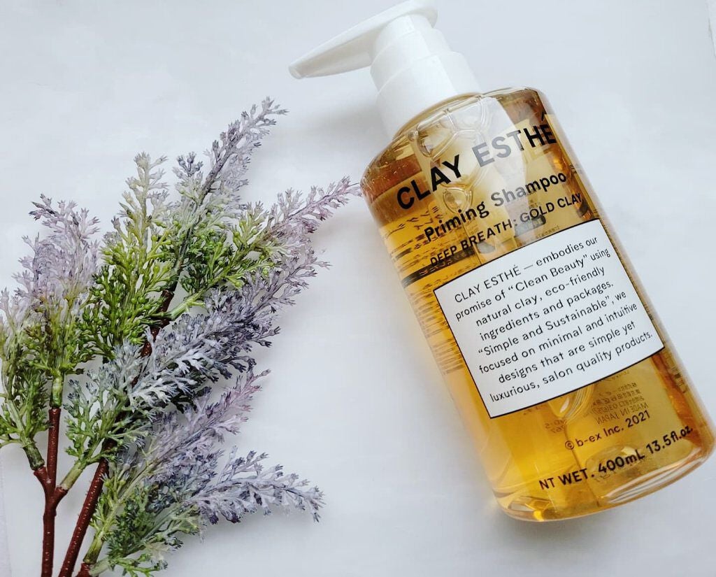 プライミングシャンプー/フォーティファイングヘアマスク ゴールドクレイ/クレイエステ/サロンシャンプーを使ったクチコミ(1枚目)