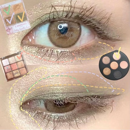 サプライズ アイズ アイシャドウ × 6  クール/M・A・C/アイシャドウパレットを使ったクチコミ(2枚目)