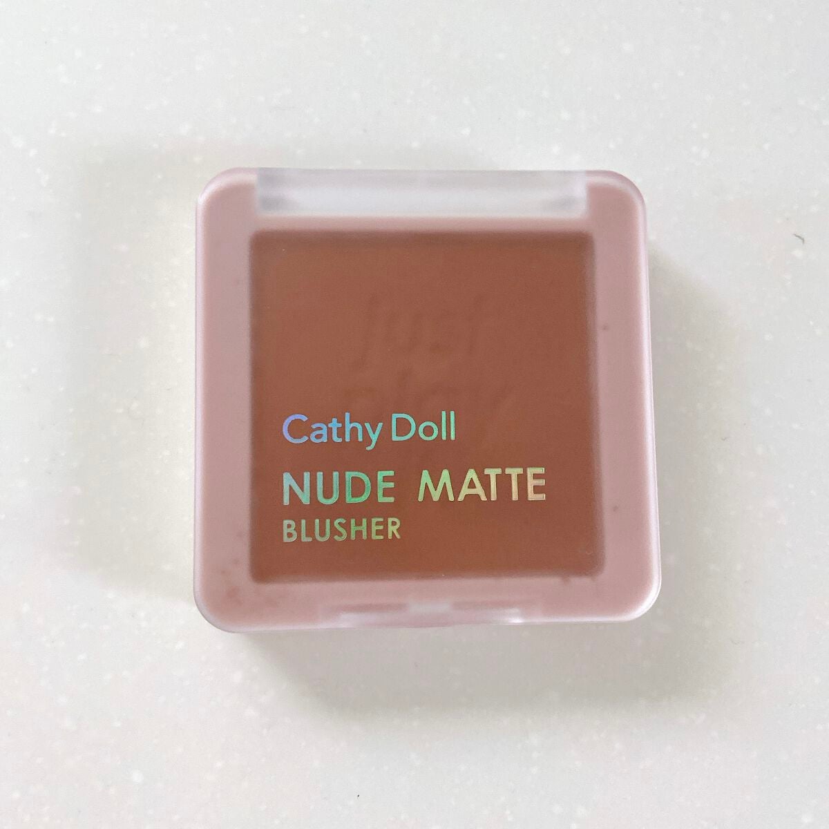 ヌードマットブラッシャー/CathyDoll/パウダーチークを使ったクチコミ(7枚目)