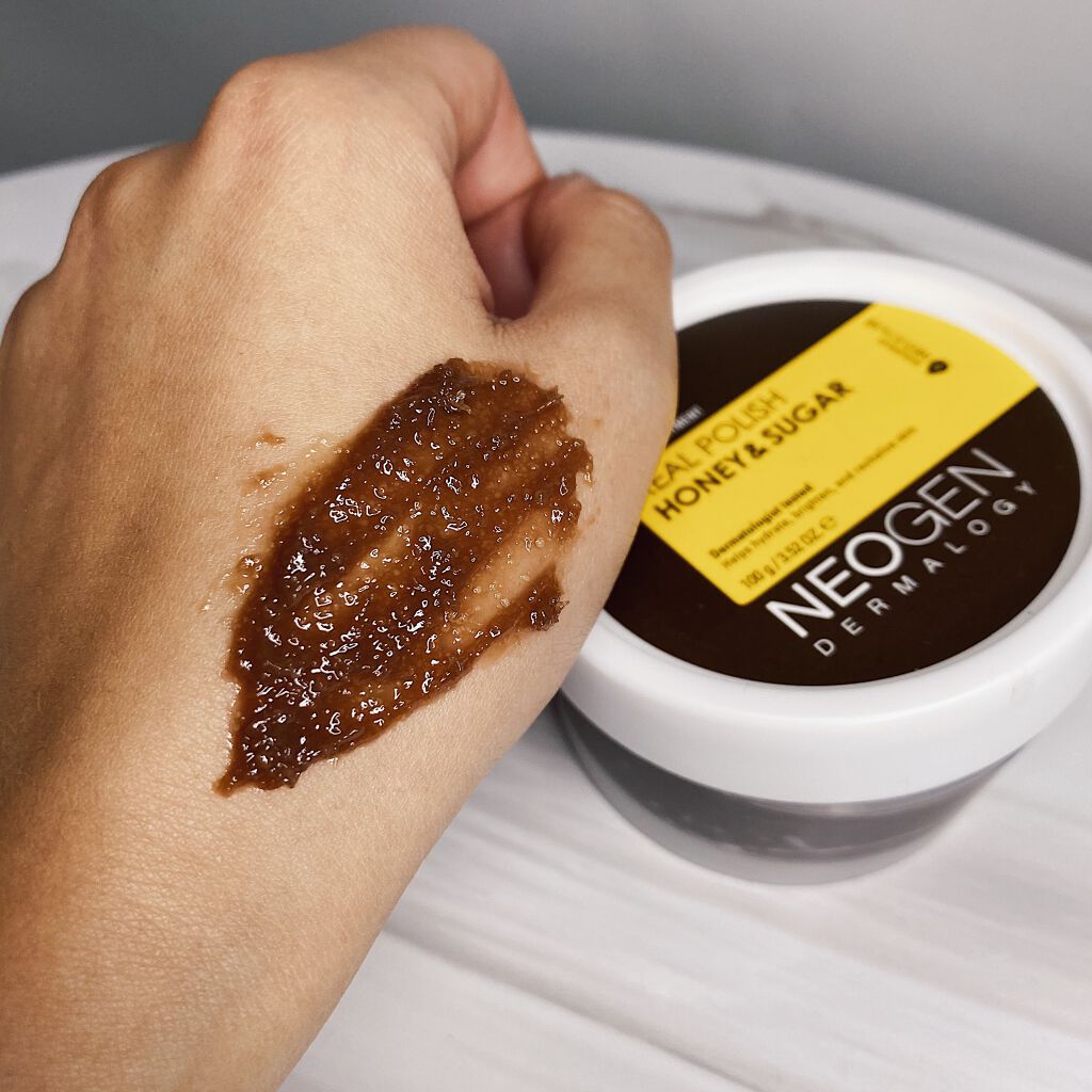 リアルポリッシュ ハニー＆シュガー/NEOGEN/スクラブ・ゴマージュを使ったクチコミ（2枚目）