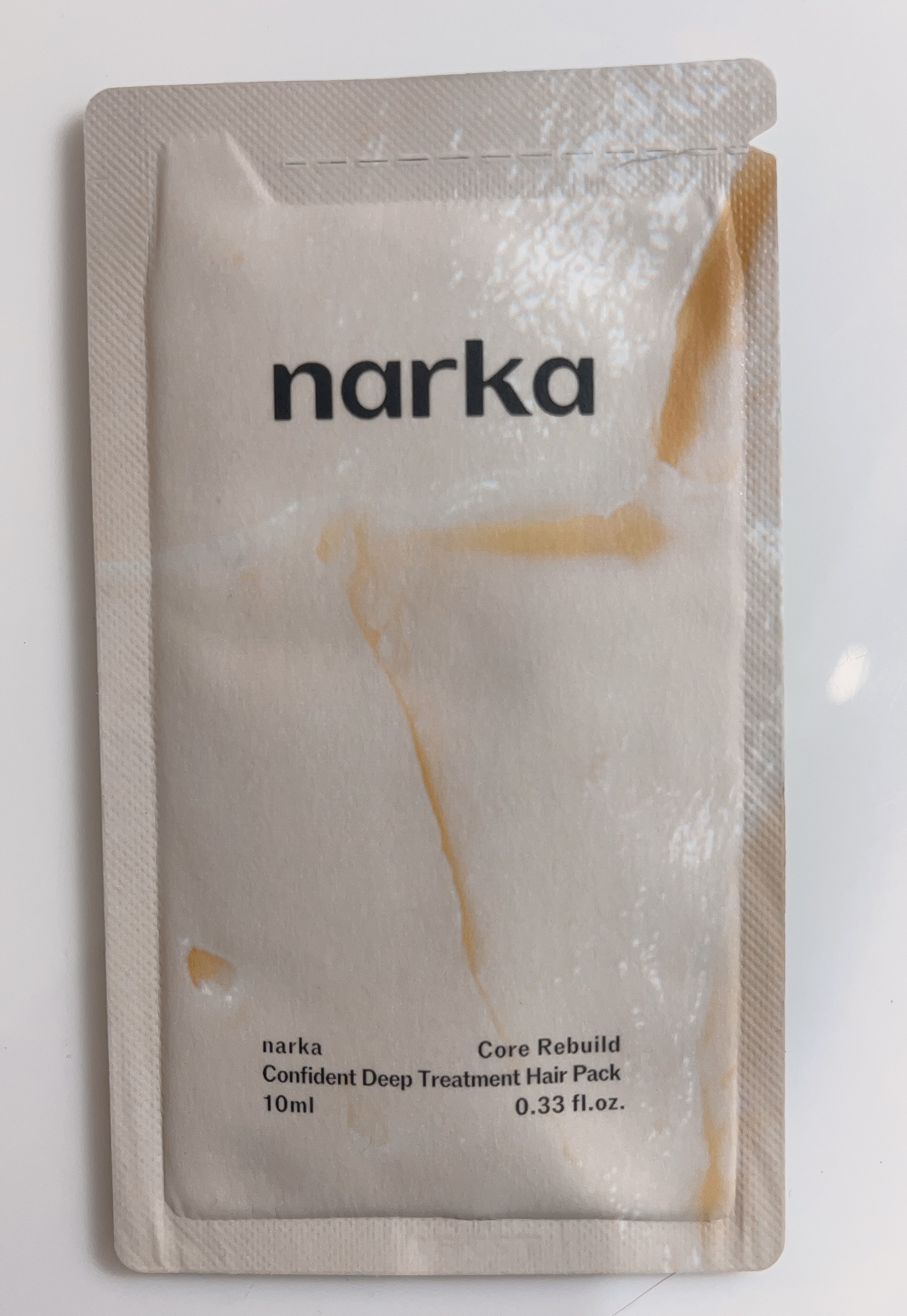 コンフィデントディープトリートメントヘアパック/narka/ヘアマスク・ヘアパックを使ったクチコミ（1枚目）