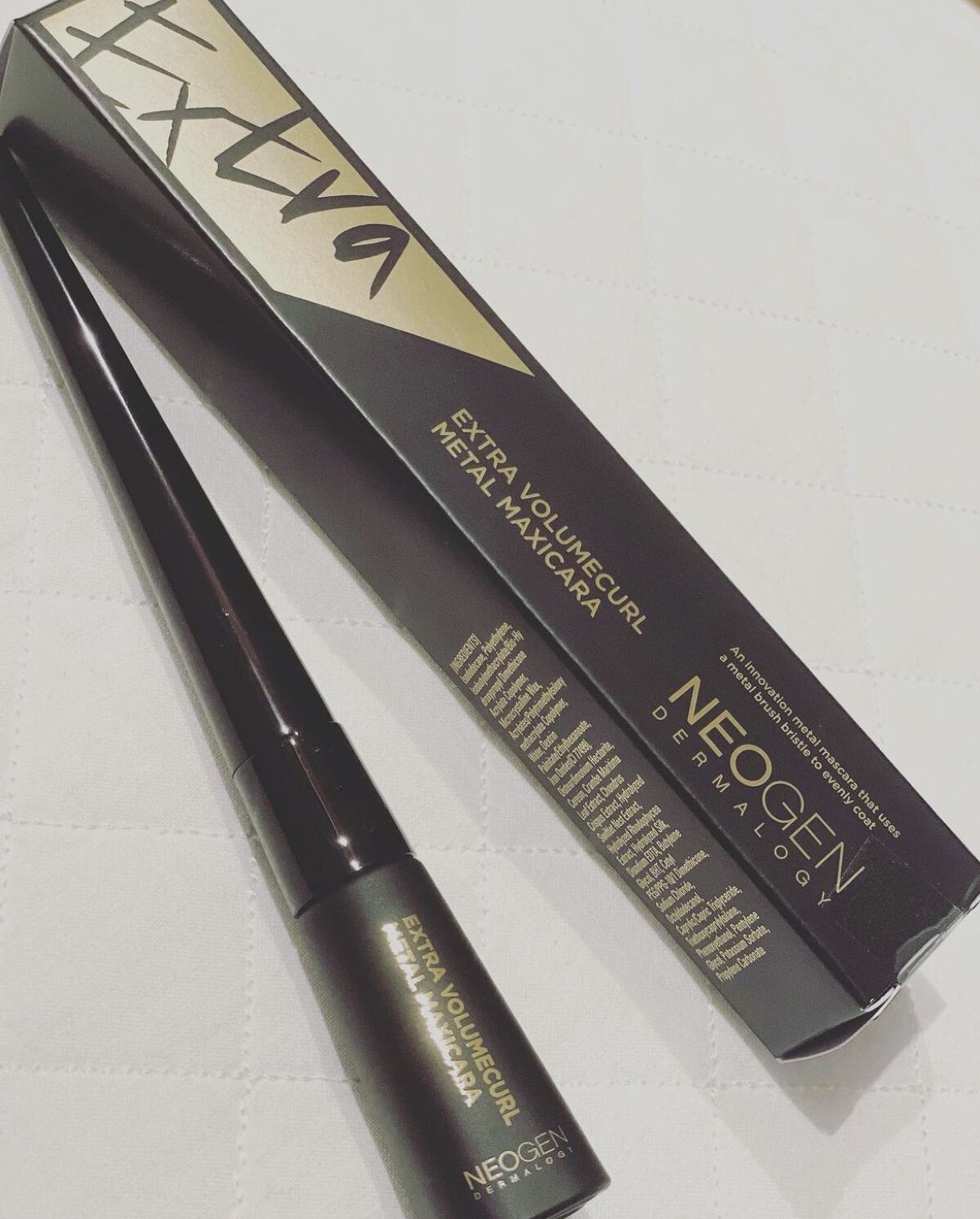 Extra Volumecurl Metal Maxicara/NEOGEN/マスカラを使ったクチコミ（1枚目）