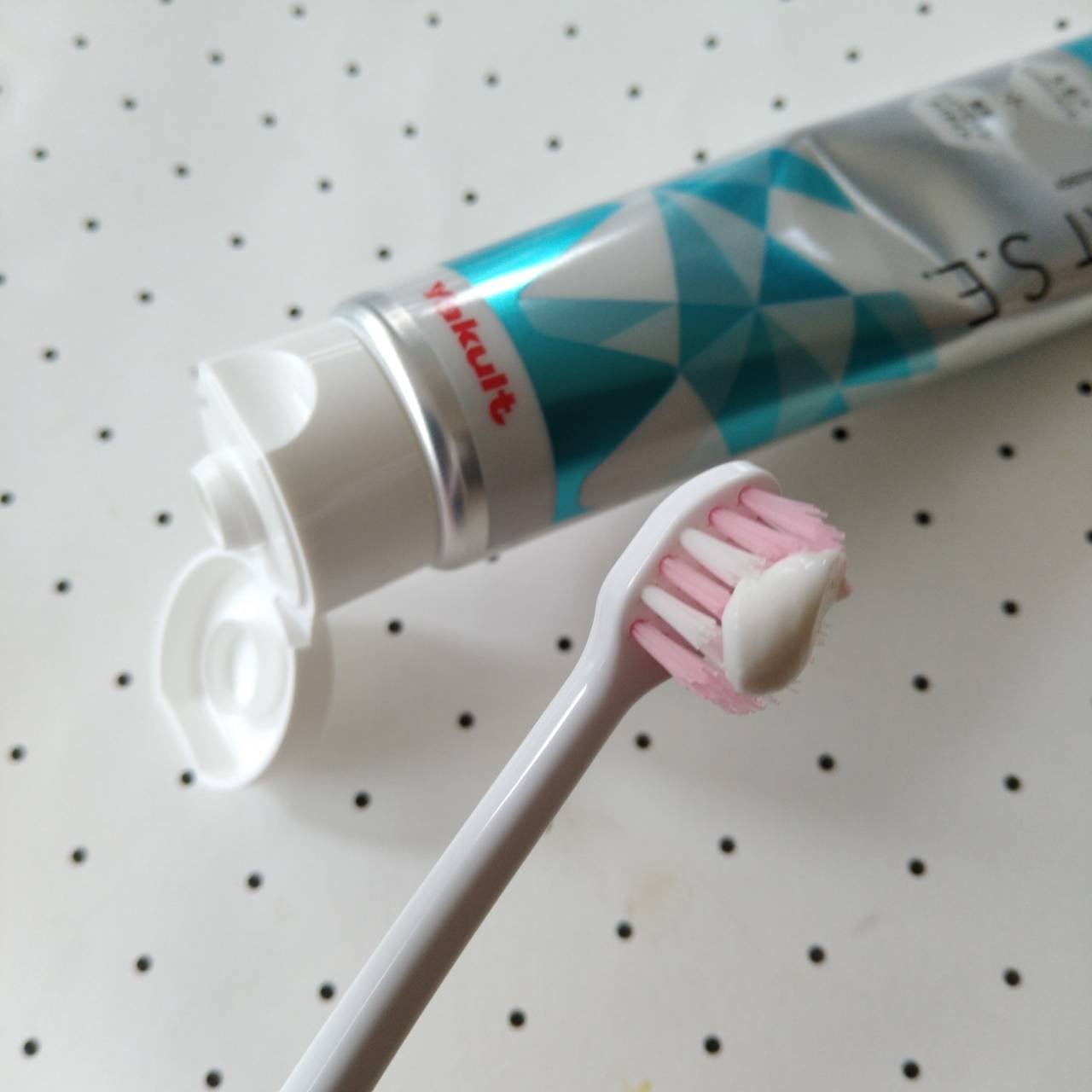 ヤクルト 薬用アパコート S.E.<ナノテクノロジー>/ヤクルト ビューティエンス/歯磨き粉を使ったクチコミ(1枚目)