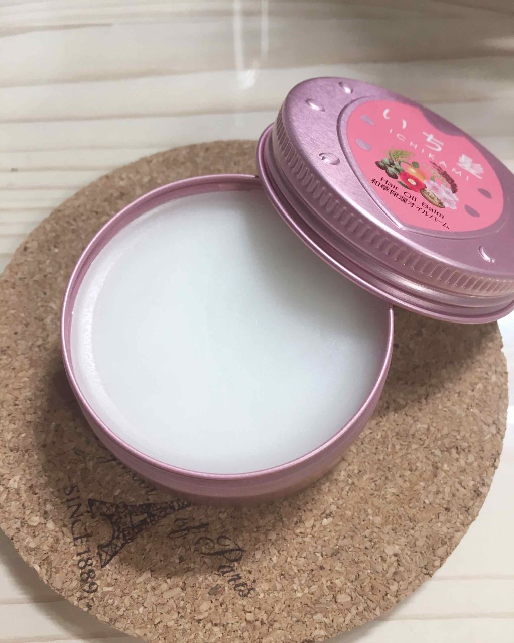 和草保湿オイルバーム/いち髪/ヘアバームを使ったクチコミ(2枚目)