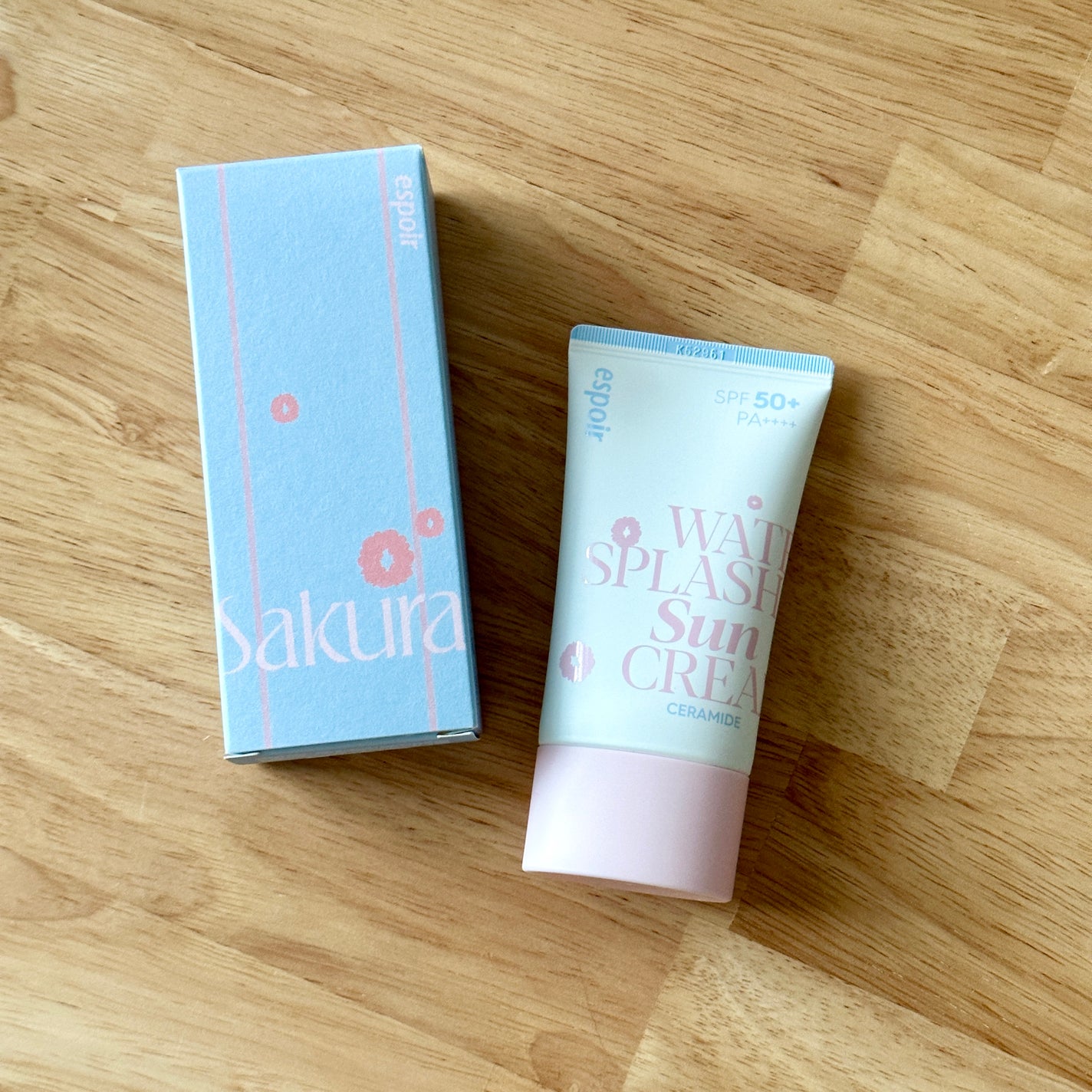 ウォータースプラッシュサンクリーム セラミド/espoir/日焼け止めクリームを使ったクチコミ(1枚目)