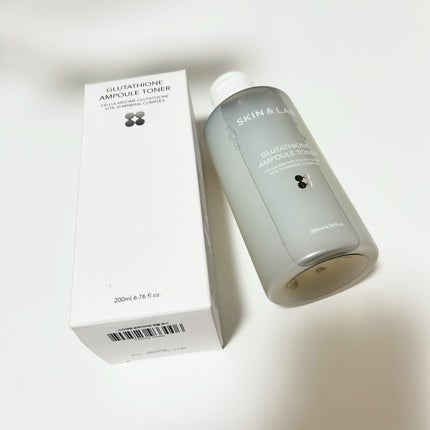 グルタチオンアンプルトナー/SKIN&LAB/化粧水を使ったクチコミ(4枚目)