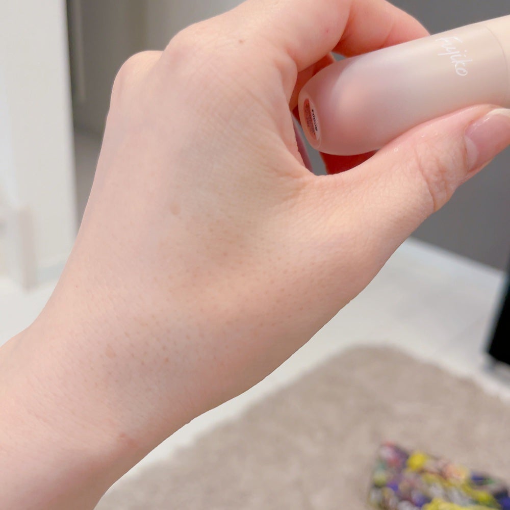 ⽔彩チーク/Fujiko/リキッドチークを使ったクチコミ(2枚目)