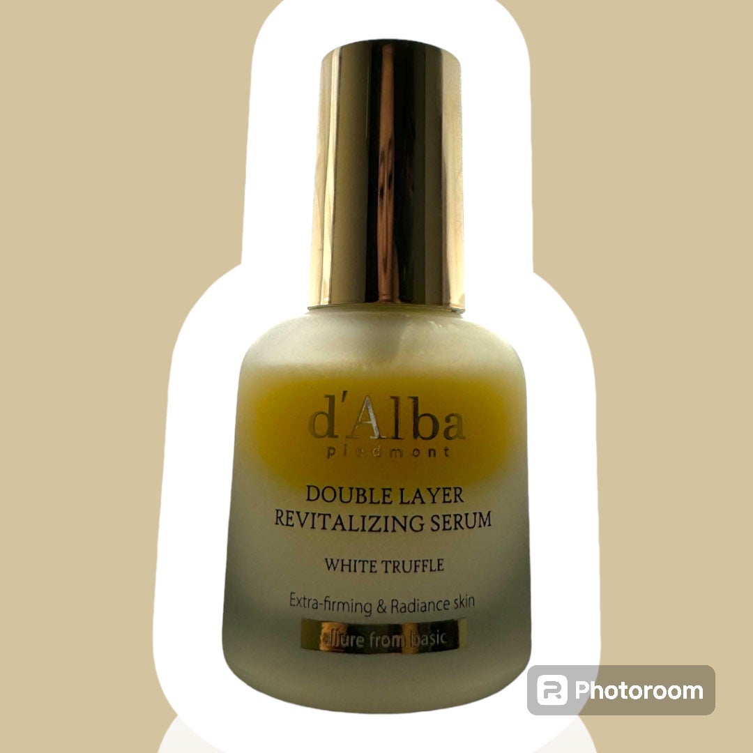 ホワイトトリュフダブルレイヤーリバイタライジングセラム/ダルバ/美容液を使ったクチコミ(1枚目)