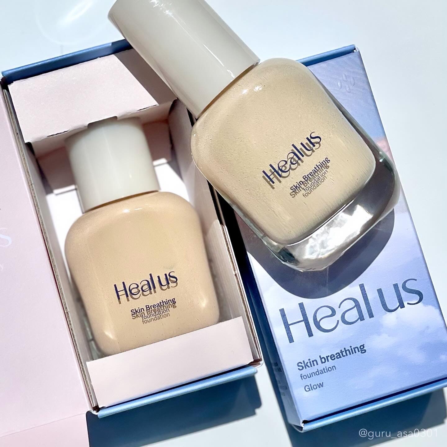 
#PR #ドクタージー #Healus

\勝負ファンデの仲間入り/
2024年2月にローンチしたばかりの
Dr.Gの姉妹ブランド「Healus（ヒーアス）」
スキンブリージングファンデーショングロー
SPF35,PA++

21N（ニュ