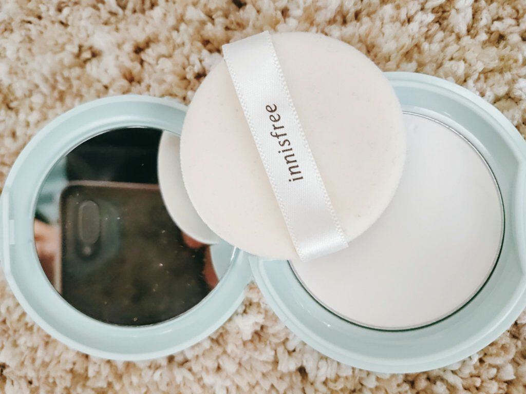 ノーセバム ミネラルパウダー/innisfree/ルースパウダーを使ったクチコミ（3枚目）