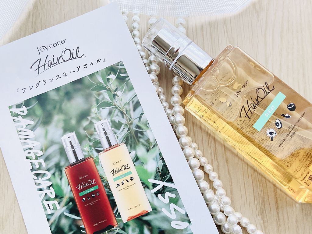 Joy.coco HairOil GROSSY/Joy.coco(ジョイココ)/ヘアオイルを使ったクチコミ（2枚目）