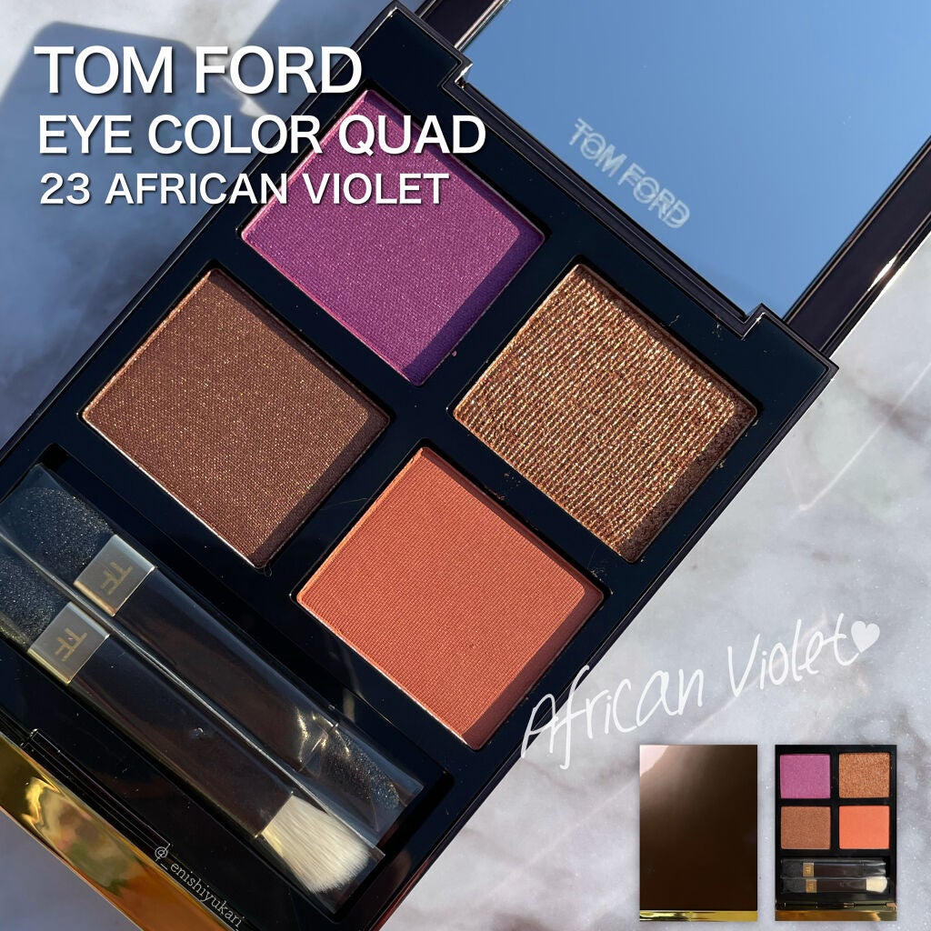 アイ カラー クォード/TOM FORD BEAUTY/アイシャドウパレットを使ったクチコミ(1枚目)