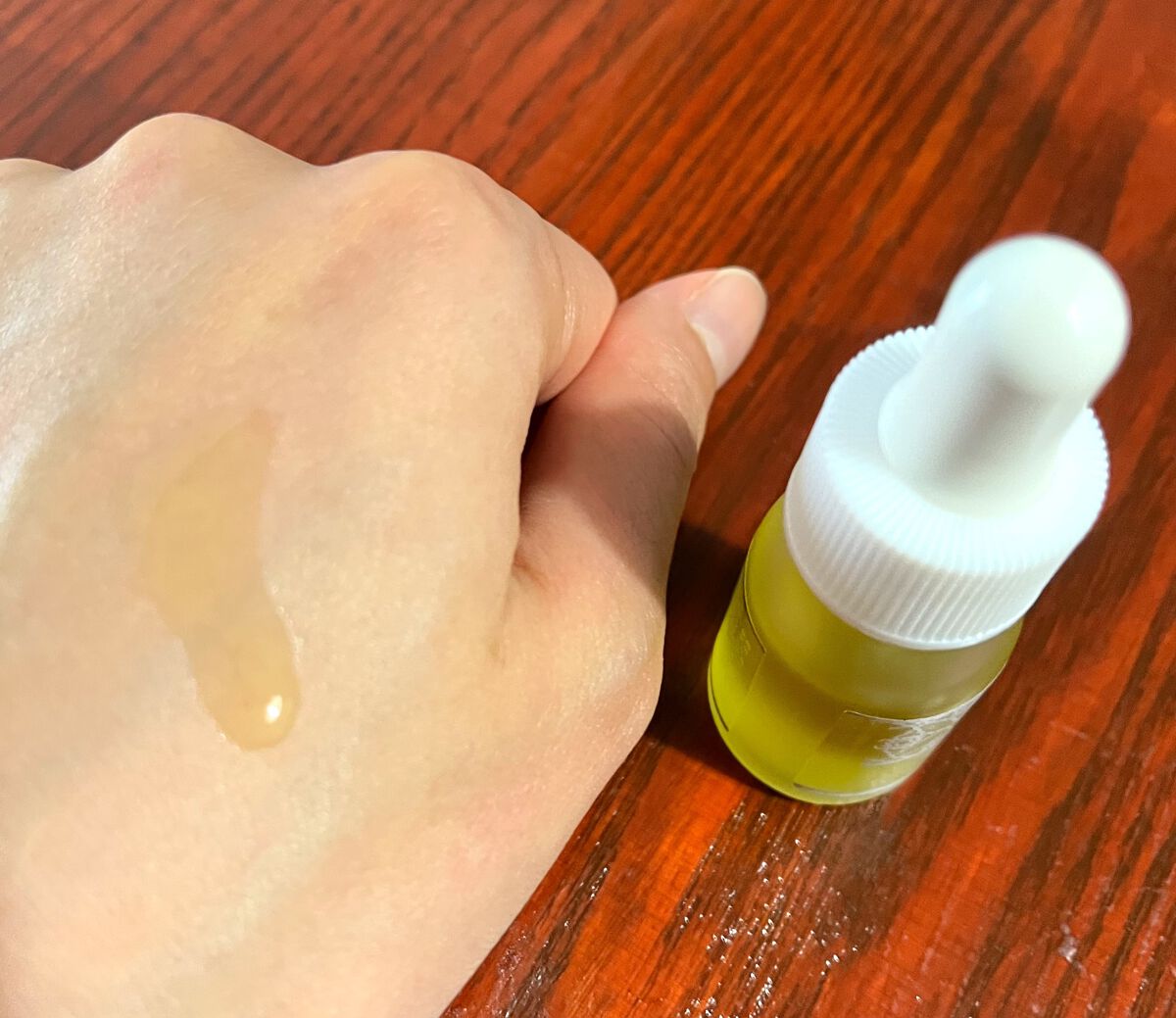 モロッコ100%オーガニック ウチワサボテンオイル/Natural Majesty/フェイスオイルを使ったクチコミ(3枚目)