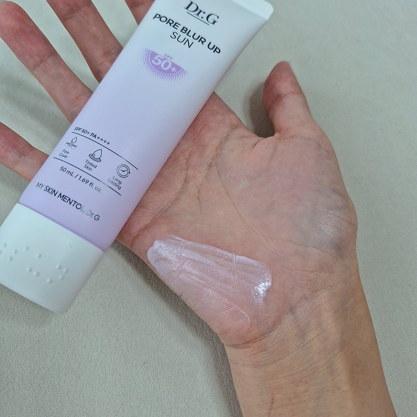 グリーンディープポアクレンジングバーム/Dr.G/クレンジングバームを使ったクチコミ（2枚目）