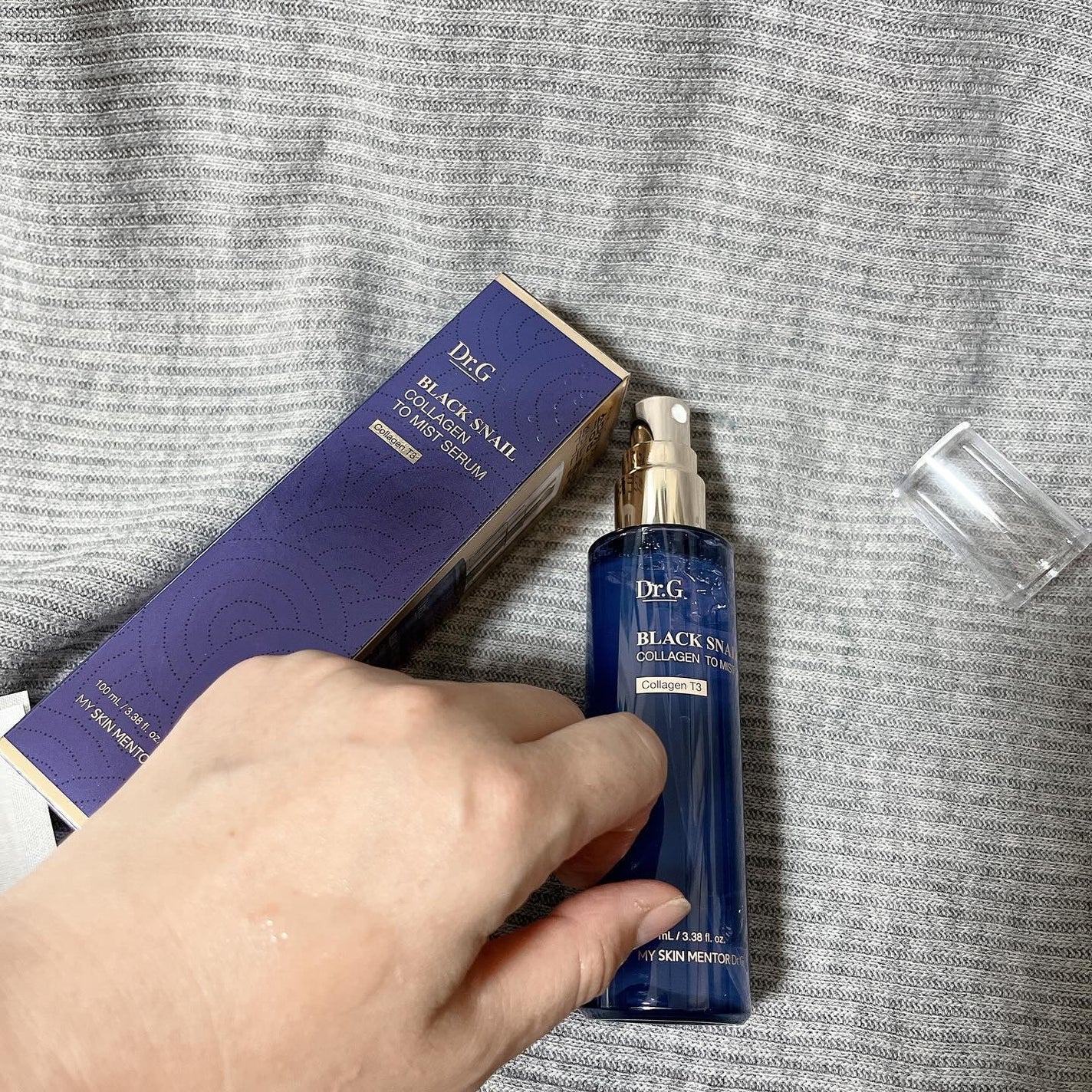 ドクタージー ブラックスネイル コラーゲンミスト/Dr.G/ミスト状化粧水を使ったクチコミ(5枚目)