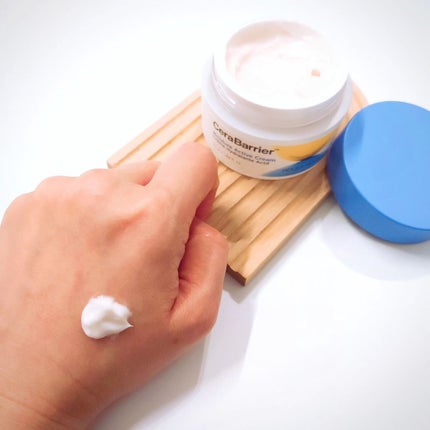 セラバリア モイスチャーアクティブ クリームインセラム/HOLIKA HOLIKA/フェイスクリームを使ったクチコミ(8枚目)