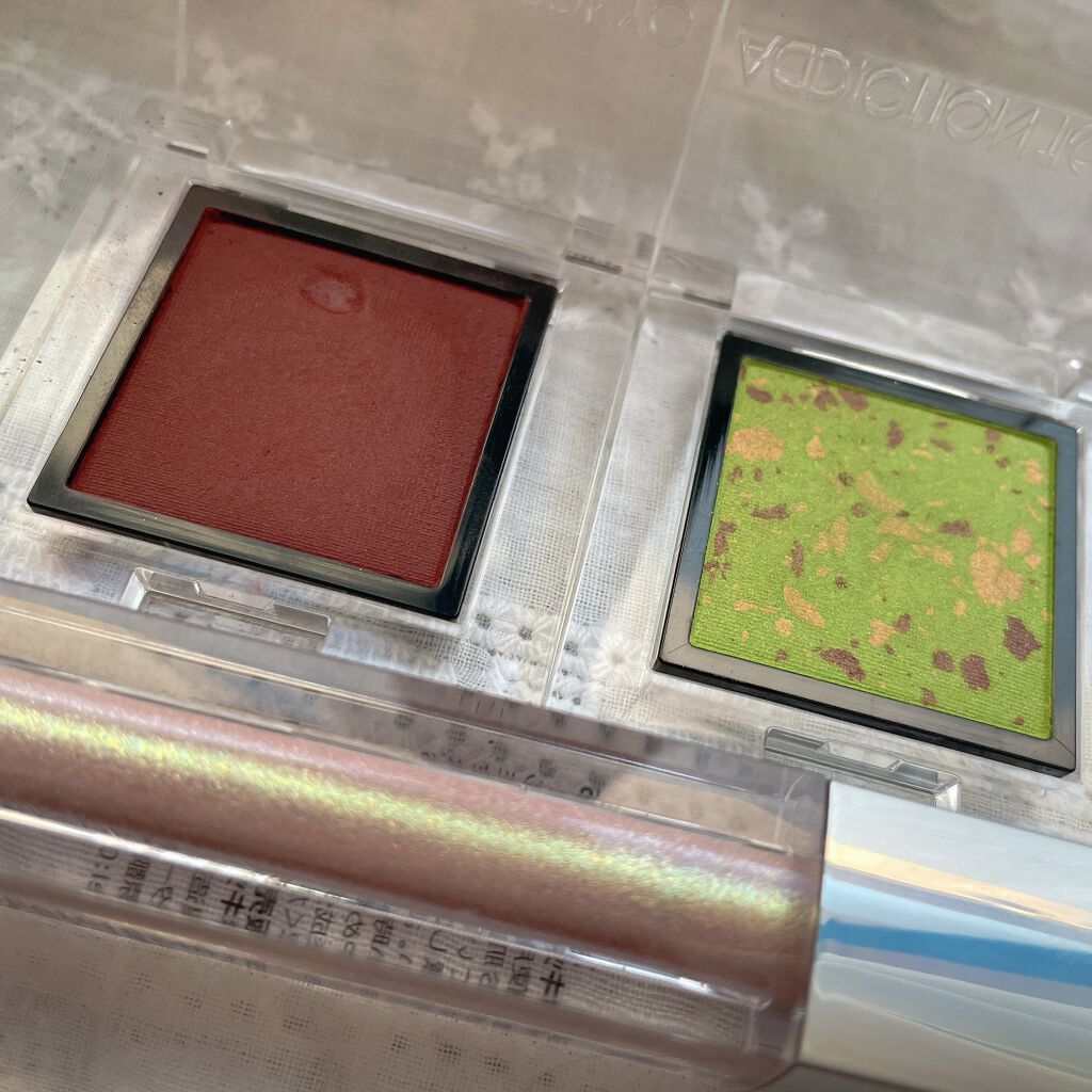 ザ アイシャドウ アンポリッシュ ジェム/ADDICTION/単色アイシャドウを使ったクチコミ（3枚目）