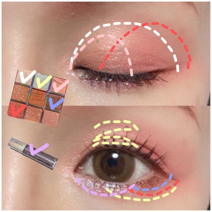 ダイヤモンドシリーズ 星空リキッドアイシャドウ/ZEESEA/リキッドアイシャドウを使ったクチコミ(3枚目)