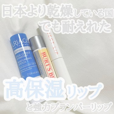 BURT'S BEES Lip Balm Ultra Conditioningのクチコミ「これからの季節必須な高保湿リップと最強プランパー下地👄

❁.｡.:*:.｡.✽.｡.:*:......」（1枚目）