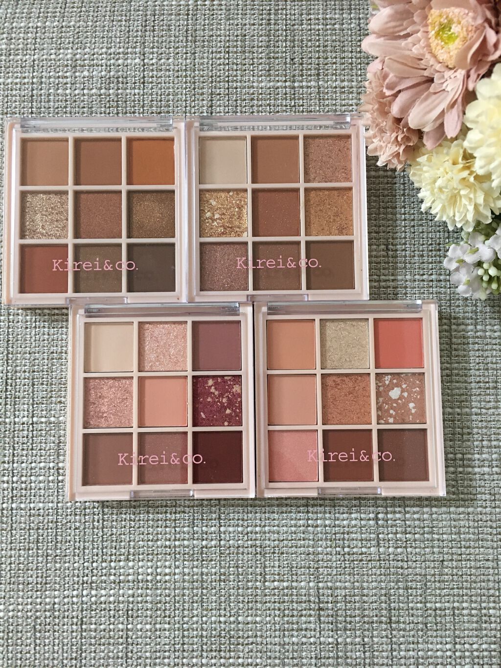 アイシャドウパレット/Kirei&co./アイシャドウパレットを使ったクチコミ(1枚目)