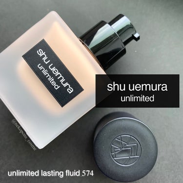 アンリミテッド ラスティング フルイド/shu uemura/リキッドファンデーションを使ったクチコミ（1枚目）