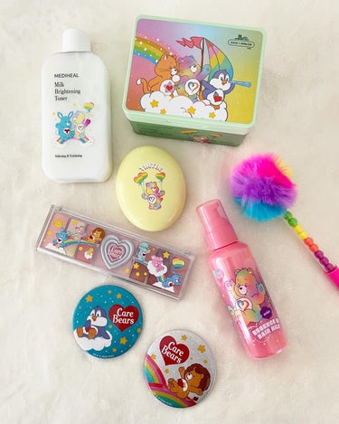 🧸
2024.3/7  Shop in❣️
@plazastyle   ×  @carebearsjapan 
のコラボが可愛すぎる🧸
🤍🩵🩷💙💜💚💛🧡❤️🤎🩶🖤
@vtcosmetics_japan 