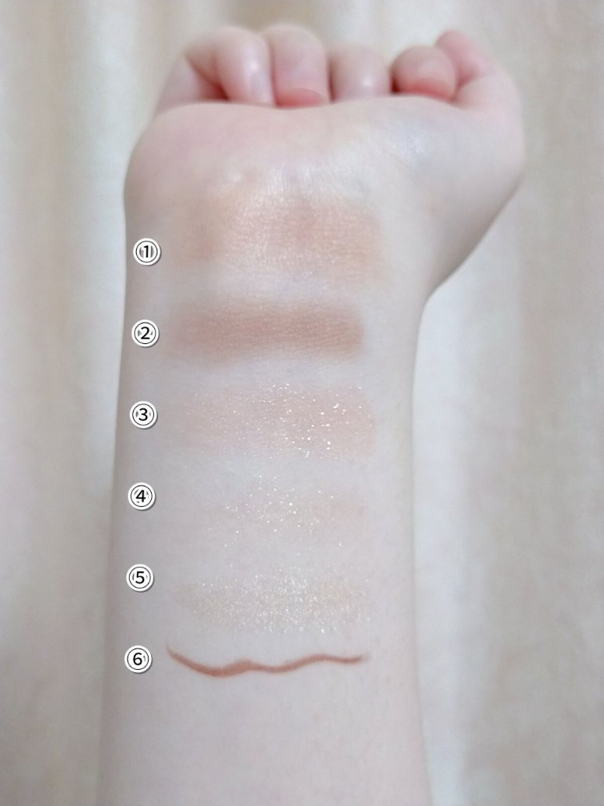 シルキースフレアイズ（マットタイプ）/キャンメイク/アイシャドウパレットを使ったクチコミ（3枚目）