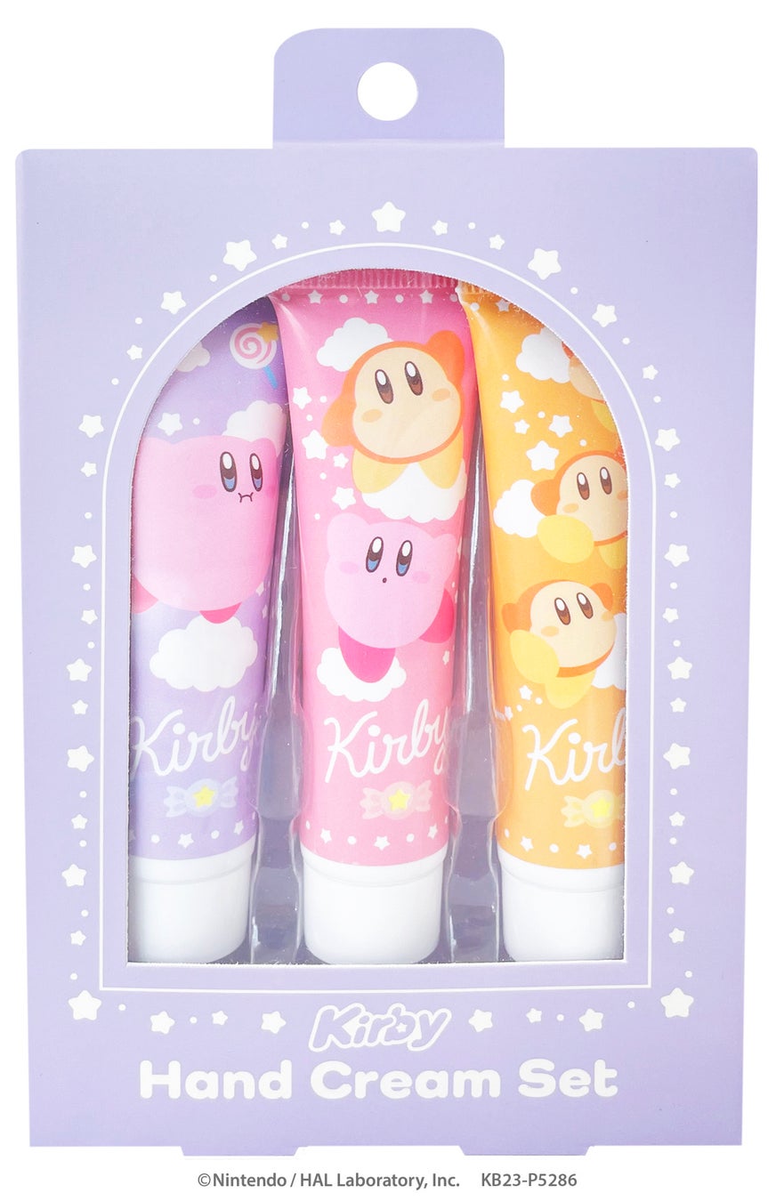 ハンドクリーム3個セット  星のカービィ B