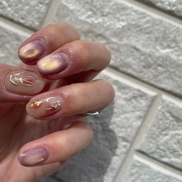 Milkyway&Cat's eye gel/ANNUUM/ネイル用品を使ったクチコミ（2枚目）